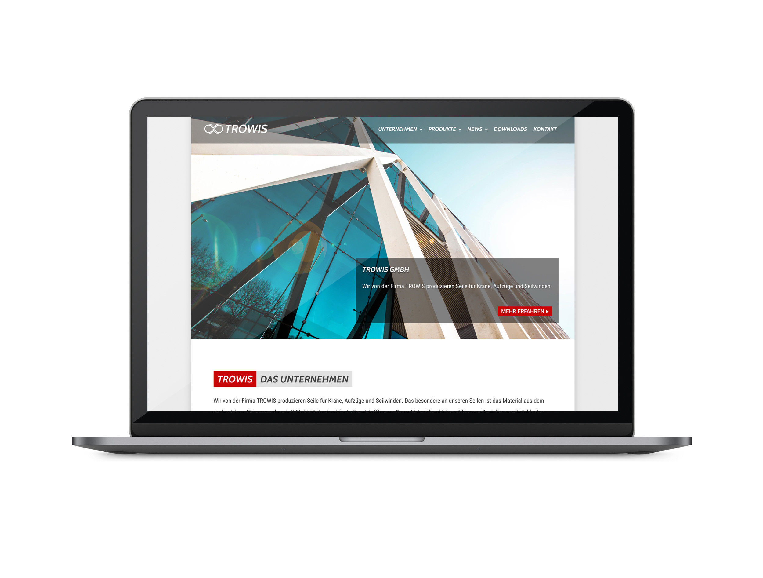 Neue Website für TROWIS GmbH