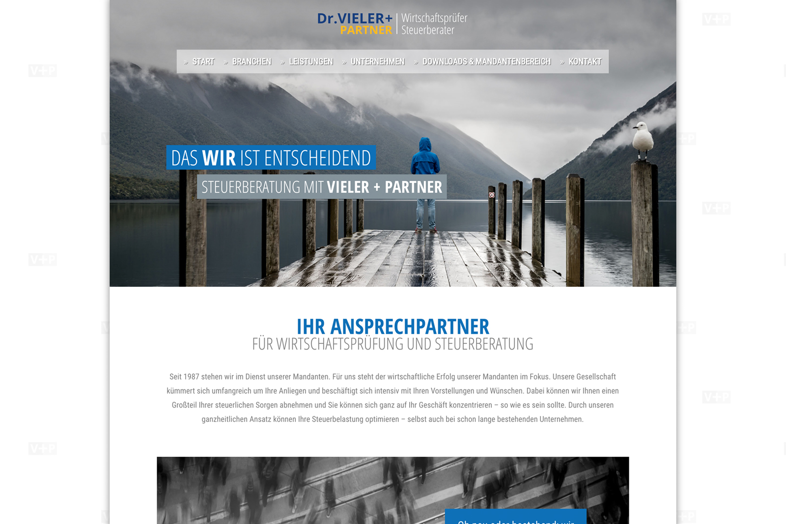 Neue Website für Dr. Vieler & Partner GbR (im Aufbau)